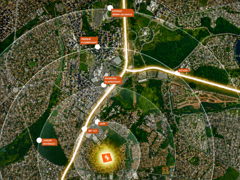 onde fica Jardim da Luz em Goiânia